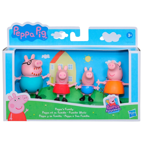 Pepppa Pig Family Figures